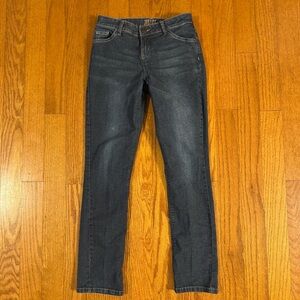 Justice Mid Rise Skinny Blue Denim Jeans Women’s Size 16